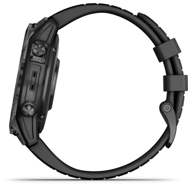 Garmin Fenix 7 Pro Sapphire Solar GPS Smartwatch - 47mm - Carbon/Grau – Bild 3