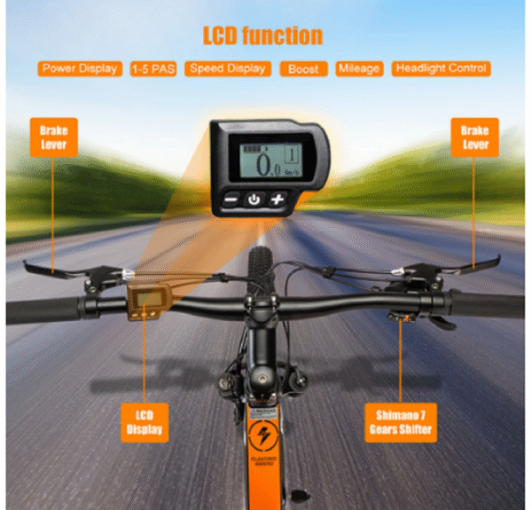 FAFREES 27,5 Zoll 25km/h E-Bike – Bild 5