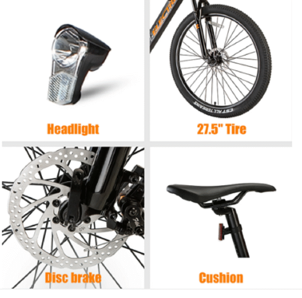 FAFREES 27,5 Zoll 25km/h E-Bike – Bild 7