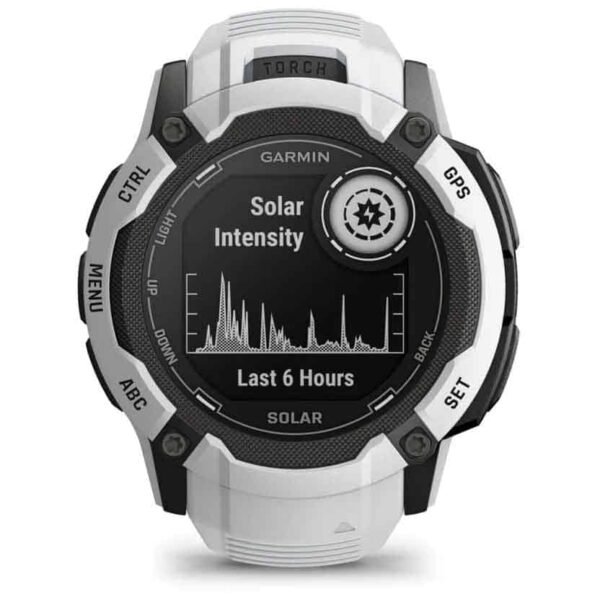 Garmin Instinct 2X Solar GPS Smartwatch Standard Edition - steinweiss – Bild 6