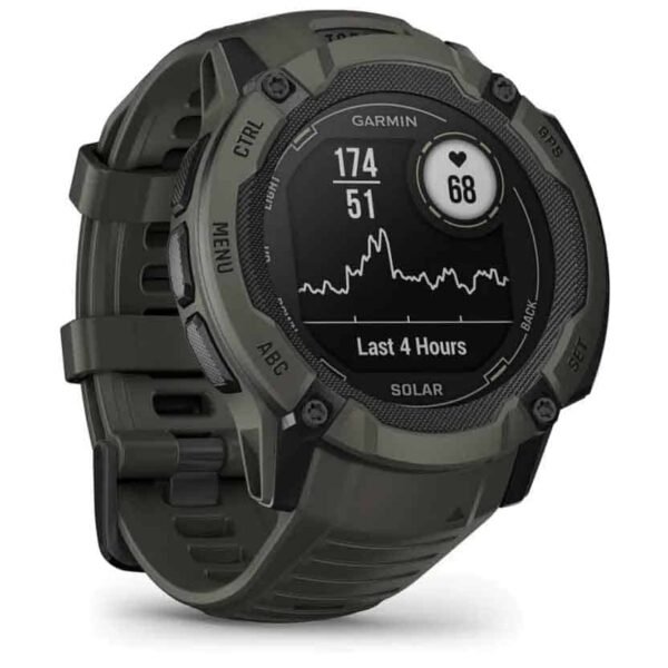 Garmin Instinct 2X Solar GPS Smartwatch Standard Edition - moosgrün – Bild 4