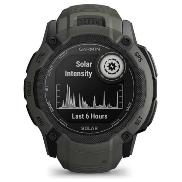 Garmin Instinct 2X Solar GPS Smartwatch Standard Edition - moosgrün – Bild 3
