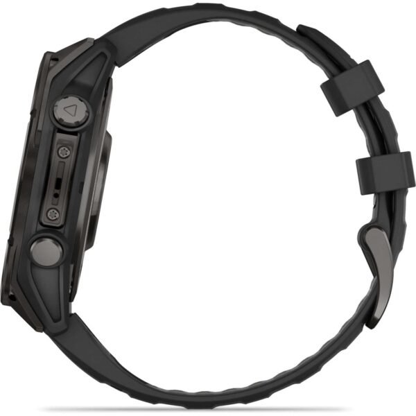 Garmin fenix 8 AMOLED Sapphire GPS Smartwatch - 47mm - Schwarz/Titan Carbongrau DLC – Bild 5