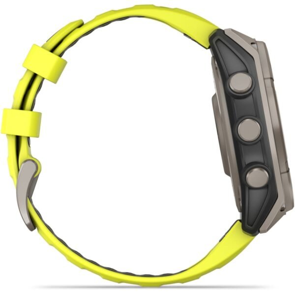 Garmin fenix 8 Sapphire Solar GPS Smartwatch - 47mm - Graphit/Titanium Titan – Bild 5
