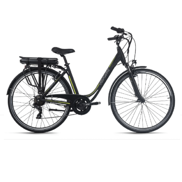 Pedelec E-Bike Cityfahrrad 28'' Adore Versailles schwarz-grün Adore 112E.