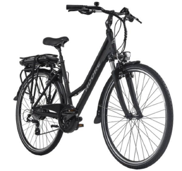 Pedelec E-Bike Damen Cityrad 28'' Adore Marseille schwarz Adore 115E. – Bild 3