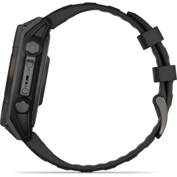 Garmin fenix 8 Sapphire Solar GPS Smartwatch - 47mm - Graphit/Carbon Gray Titan DLC – Bild 6