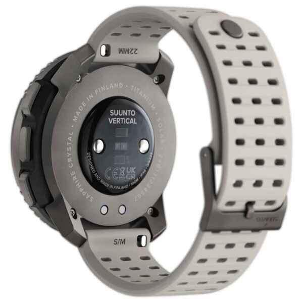 Suunto Vertical Titanium Solar GPS Multisport-Uhr - Sand – Bild 7